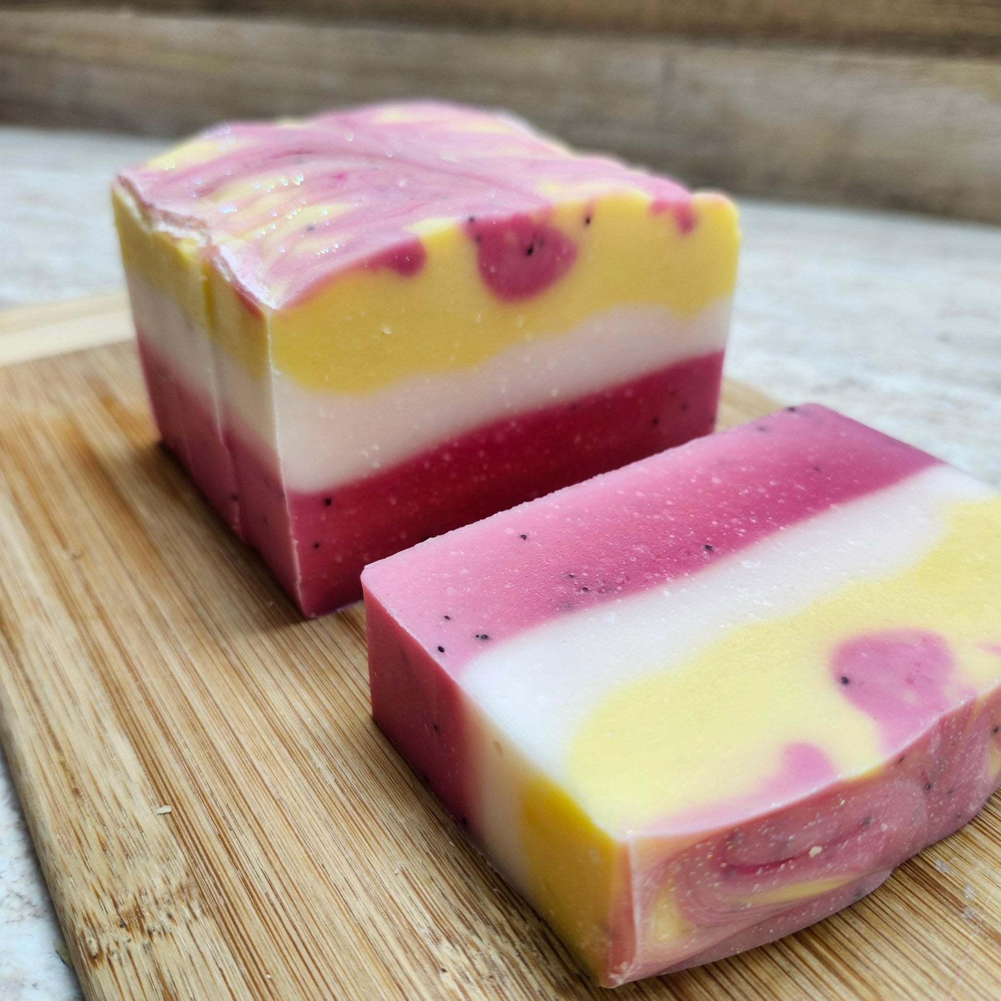 Juicy Watermelon & Lemonade Handmade Soap
