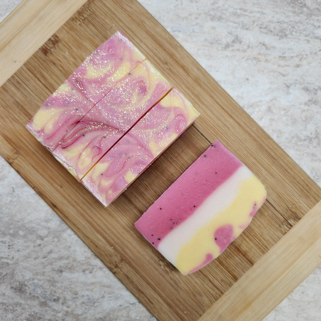 Juicy Watermelon & Lemonade Handmade Soap
