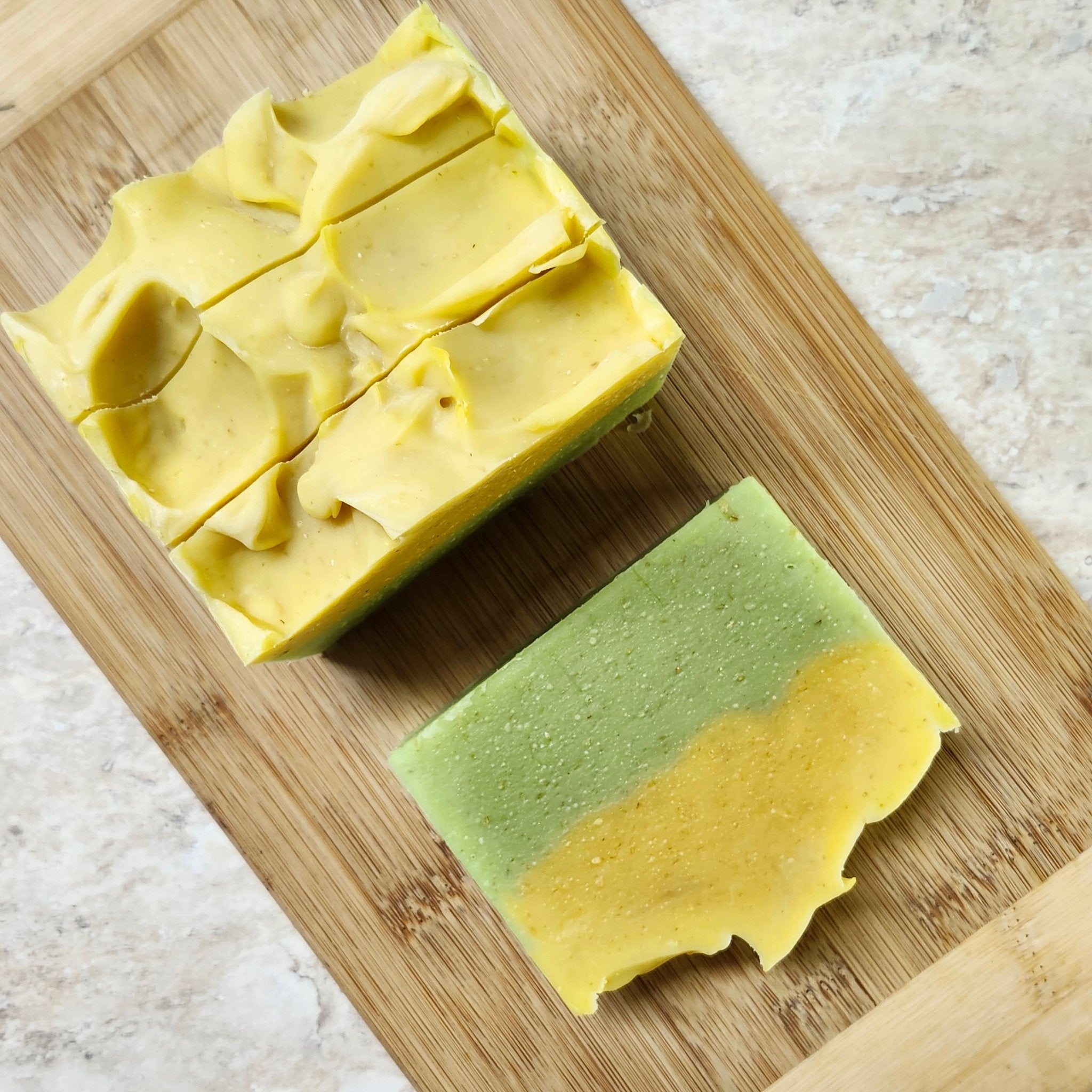 Lemongrass & Basil Handmade Goat's Milk Soap